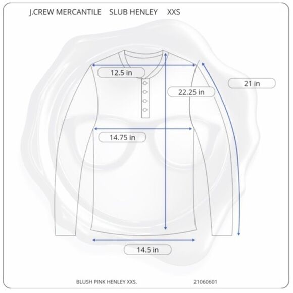 J.CREW MERCANTILE SLUB COTTON HENLEY IN DEEP BLUSH WOMEN’S SIZE XXS NWT - Picture 7 of 7